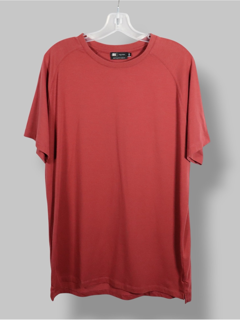 Le 31 Simons Red Essential Crew Neck T-Shirt Men’s Size XL